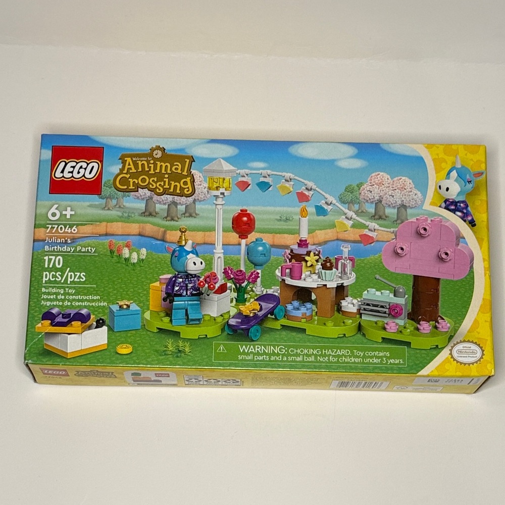 LEGO Animal Crossing Julian Birthday Party Set